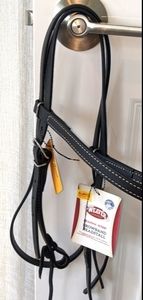 SOLD11/24 🐴Weaver Leather Cob size bridle black🐎